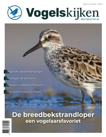 Vogelskijken magazine editie 3 - 2024 inkijkexemplaar