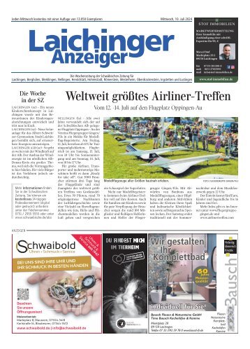 10.07.2024 Laichinger Anzeiger