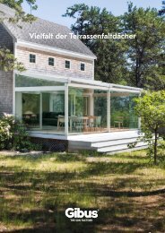 Terrassenfaltdächer-Vergleich