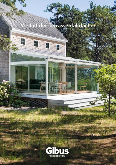 Terrassenfaltdächer-Vergleich