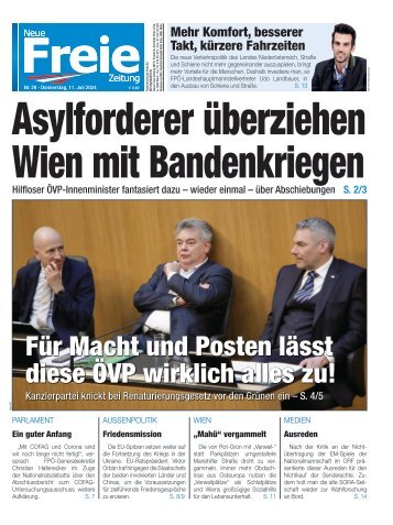 Asylforderer überziehen Wien mit Bandenkriegen