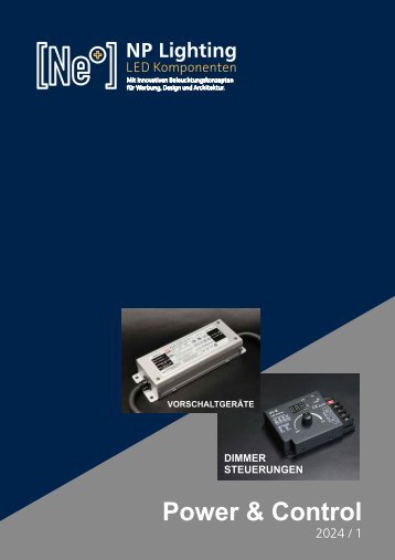 NEW: NP LED Katalog 2024-1 - Power & Control