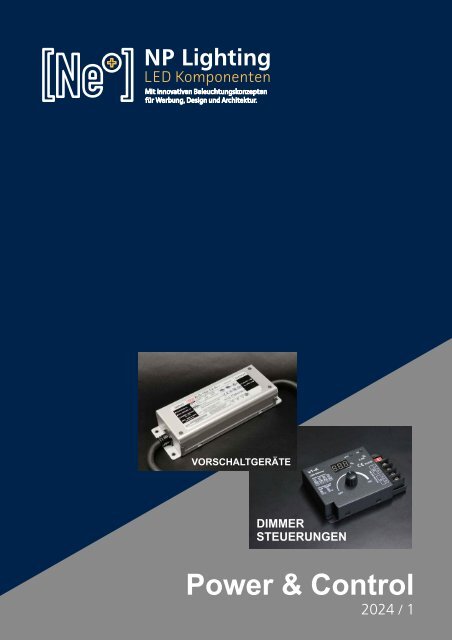 NEW: NP LED Katalog 2024-1 - Power & Control