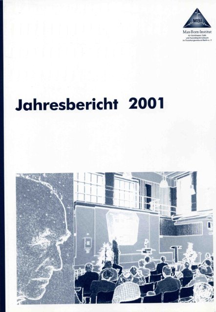 2001 - Max-Born-Institut Berlin