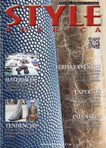 STYLE AMERICA Materiales, Tendencias y Tecnología edición #31