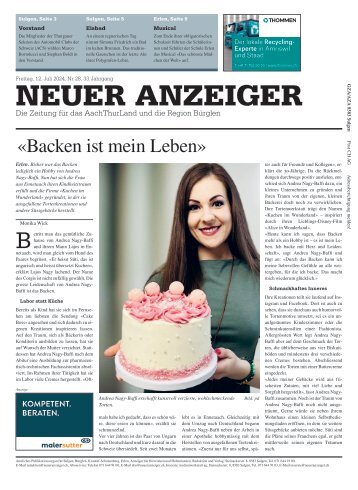 Neuer Anzeiger 12. Juli 2024