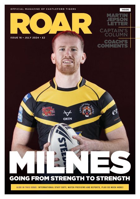 Castleford Tigers Roar July 2024