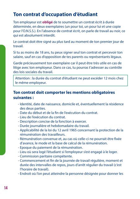 Jobs etudiants 2024-2025