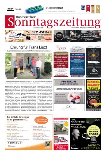 2024-07-14 Bayreuther Sonntasgzeitung