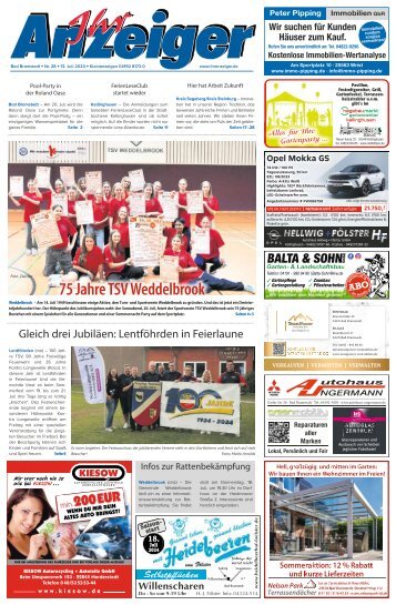 Ihr Anzeiger Bad Bramstedt 28 2024