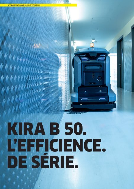 ROBOTS DE NETTOYAGE KIRA B 50