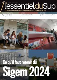 L'Essentiel Prépas - SIGEM - Juillet 2024