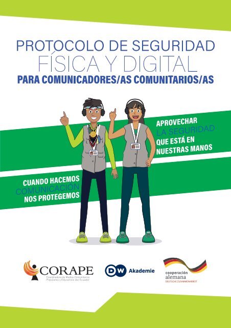 Cartilla Protocolo De Seguridad Física Y Digital Corape