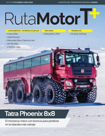 Rutamotor T+ - edición Nº11 - enero junio 2024