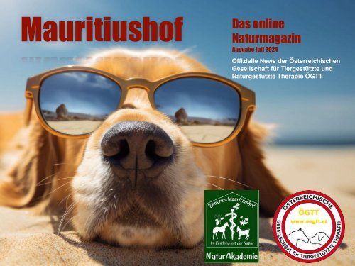 Mauritiushof Naturmagazin Ausgabe Juli 2024