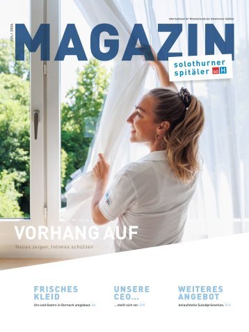 Magazin Mitarbeitende Solothurner Spitäler 2/24 – Vorhang auf