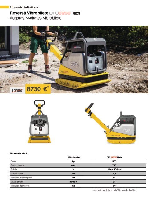 Wacker Neusona produktu katalogs 2024