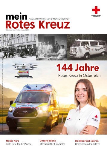 Mein Rotes Kreuz 03/2024- Ausgabe Oberösterreich