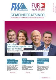 Nach der Gemeinderatswahl: Wie geht es weiter? Gemeinderatsinfo #13 | 2024