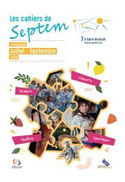 Cahiers de Septem - Juillet / Septembre 2024