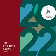 HU The President's Report 2022