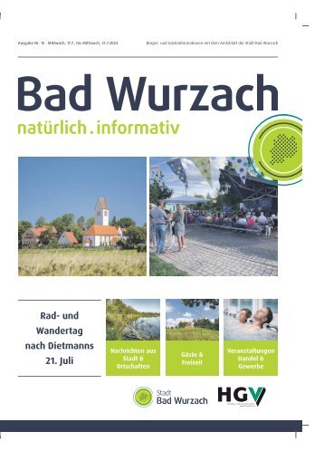 17.07.2024 Bürger- und Gästeinformation Bad Wurzach