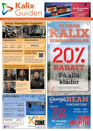 KalixGuiden vecka 29 2024