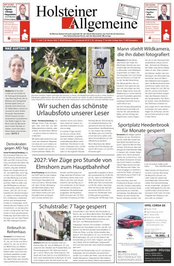 Holsteiner Allgemeine 29 2024