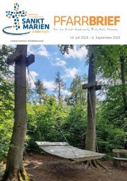 06 Pfarrbrief Sommerferien