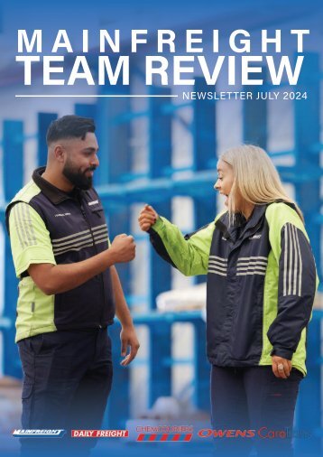 Mainfreight Team Review July 2024