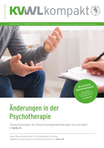 KVWL kompakt + praxis intern Juli 2024