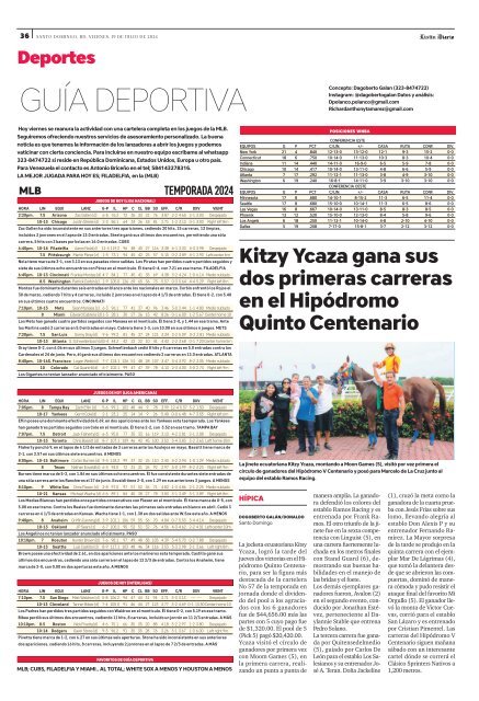 Guía Deportiva 19-07-2024