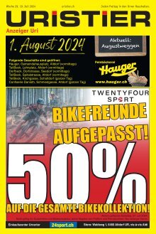 29.2024 Uristier – Der Urner Gratisanzeiger