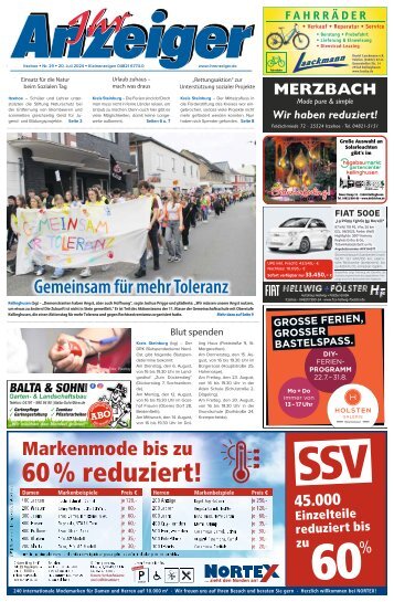 Ihr Anzeiger Itzehoe 29 2024
