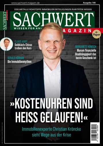 SACHWERT Magazin ePaper, Ausgabe 140
