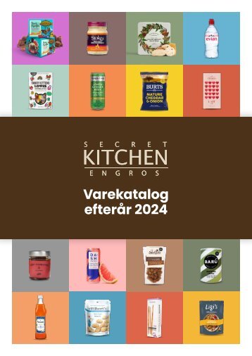 Secret Kitchen Katalog 2024 EFTERÅR