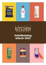 Secret Kitchen Katalog 2024 EFTERÅR DETAIL