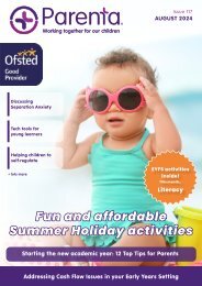 August 2024 Parenta Early Years Magazine