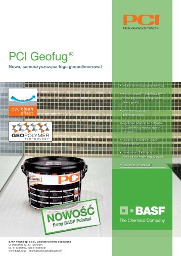 PCI Geofug - BASF