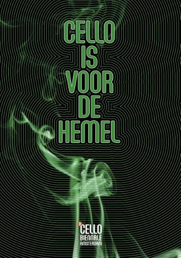 Festivalboek Cello Biënnale 2022 (NL)