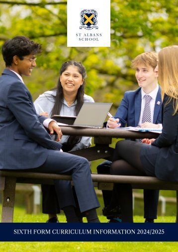 Sixth Form Curriculum Information Booklet 2024/25 
