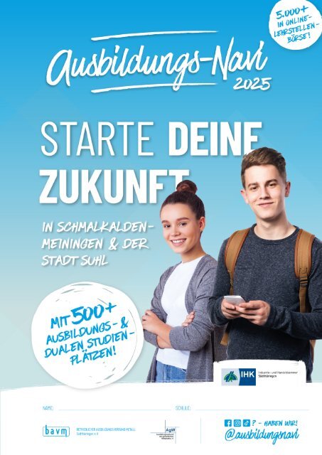 Ausbildungs-Navi für Schmalkalden-Meiningen und Suhl 2025