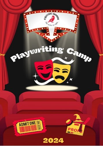 Playwriting Summer Camp 2024 (11-13 year olds)