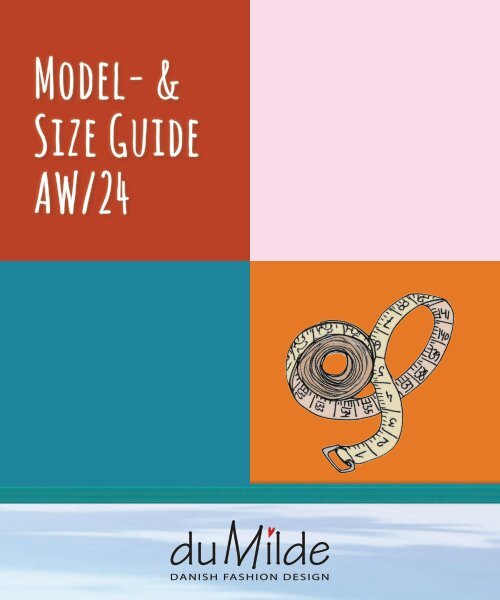Model- & Size Guide AW24