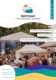Gemeindebrief August-September-Oktobner