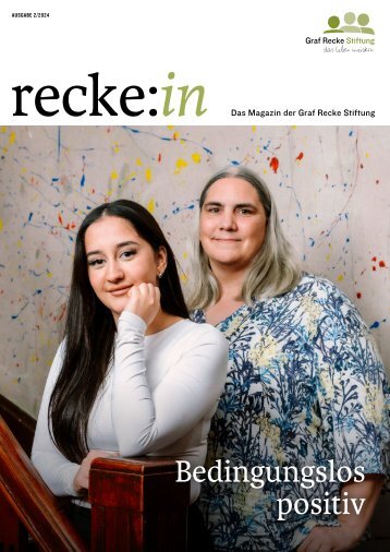 recke:in Ausgabe 2/2024: Bedingungslos positiv