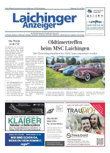24.07.2024 Laichinger Anzeiger