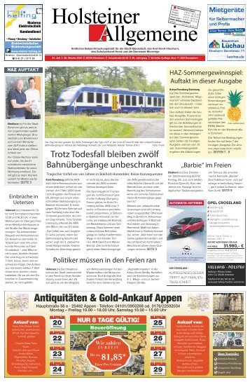 Holsteiner Allgemeine 30 2024