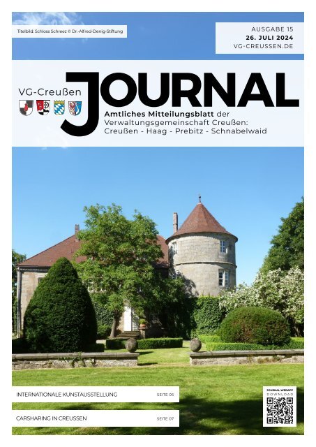 Creußen Journal Ausgabe 26.07.2024