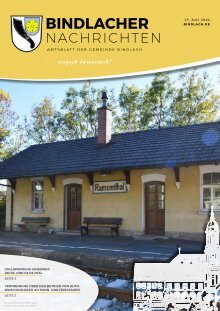 Bindlacher Nachrichten Ausgabe 27.07.2024
